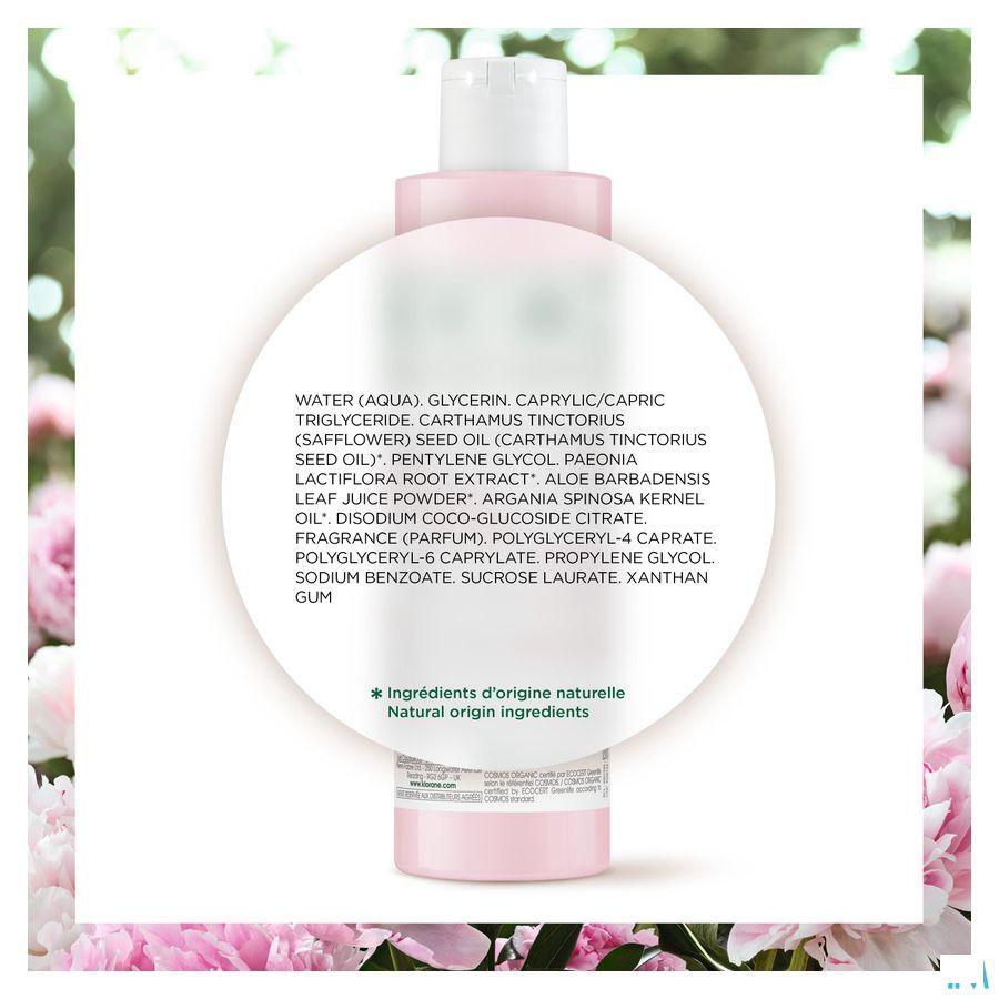 Klorane Gezicht Melkachtig Rein.Water Pioen. 200 ml