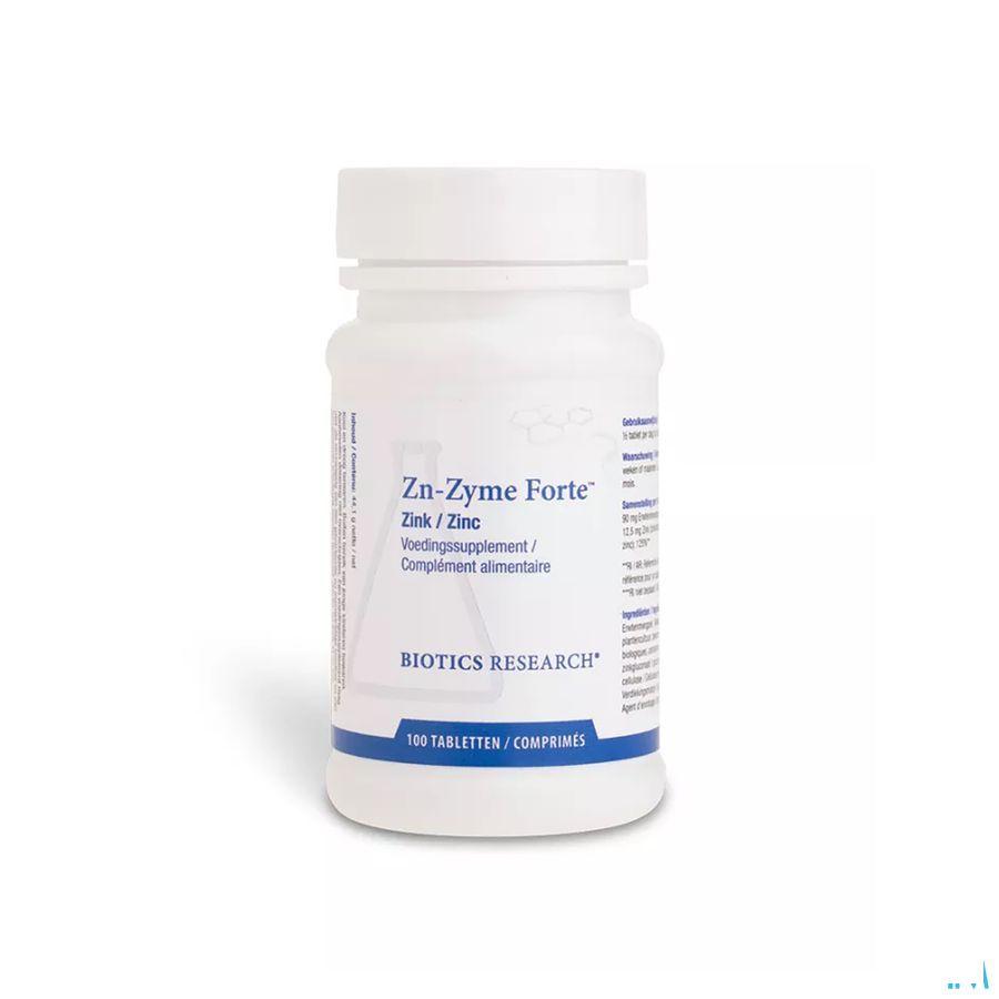 Biotics Zn-Zyme Forte 100 comprimés  -  Energetica Natura