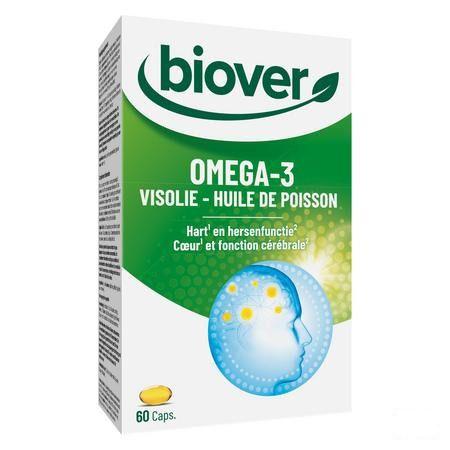 Biover Omega 3 Huile Poisson Caps 60  -  Perrigo