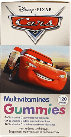 Disney Multivit Cars Gummies 120 Stuk