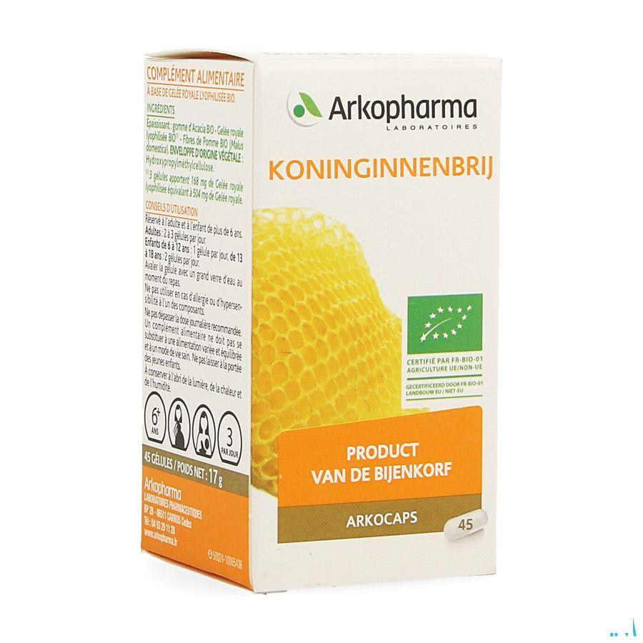 Arkogelules Gelee Royale Bio Capsule 45  -  Arkopharma