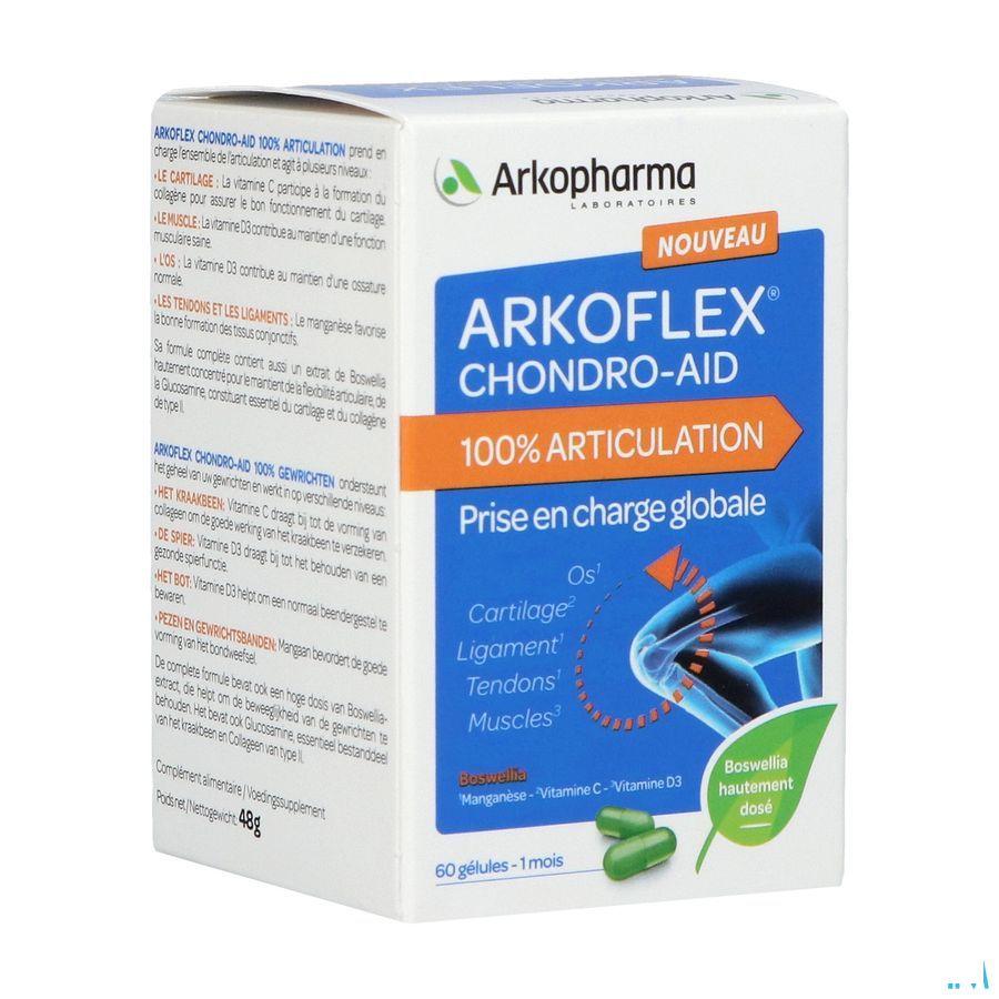 Arkoflex Chondro-Aid 100% Articulations Caps 60  -  Arkopharma