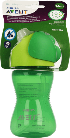 Philips Avent Drinkbeker Rietje Boy Groen 300 ml Scf798/01  -  Bomedys