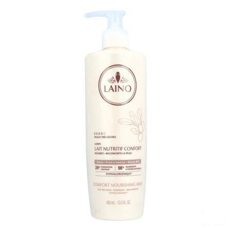 Laino Melk Voedend Comfort Karite Pompfl 400 ml