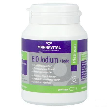 Mannavital Iode Platinum Bio V-Caps 90