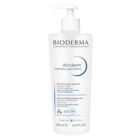 Bioderma Atoderm Intensive Gel Cr Pompfles 500 ml
