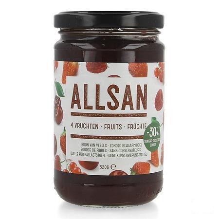 Allsan Pate Tartiner 4 Fruits 320 gr  -  Revogan