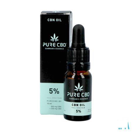 Pure Cbd 250 mg Cbn 500 mg Oil Full Spectrum 5% 10 ml