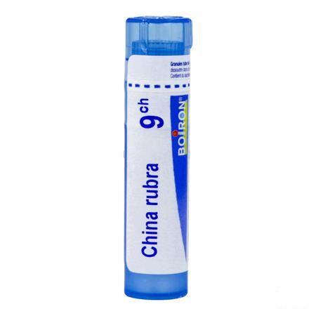 China Rubra 9CH Gr 4g  -  Boiron