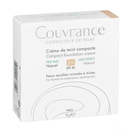 Avene Couvrance Creme Teint Comprimesoil Fr. 02 Natur 10 gr  -  Avene