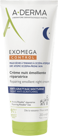 Aderma Exomega Control Herst. Emol. Nacht Cr 200 ml