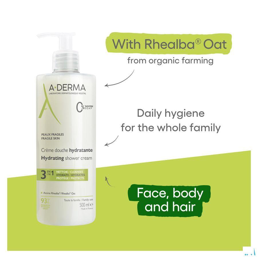 Aderma Indisp. Creme Douche Hydratante 500 ml
