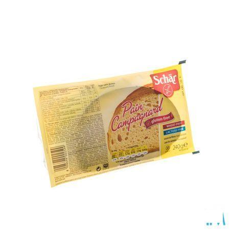 Schar Pain Campagnard Tranche 240 gr 6575  -  Revogan