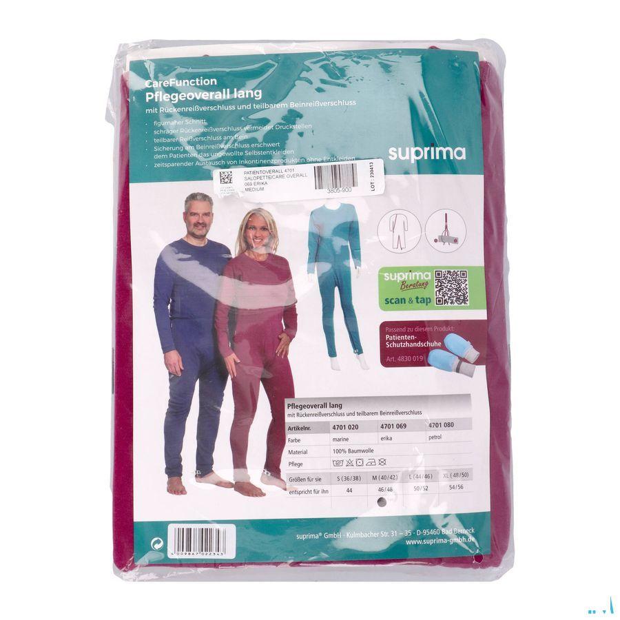 Suprima 4701 Patientoverall Rug+Beenrits Erika M  -  Bota