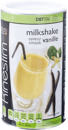 Kineslim Milkshake Vanille Poeder 400 gr  -  Ocebio