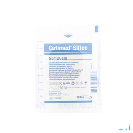 Cutimed Siltec Kompres Sterieliel 5,0X 6,0Cm 1 7328500