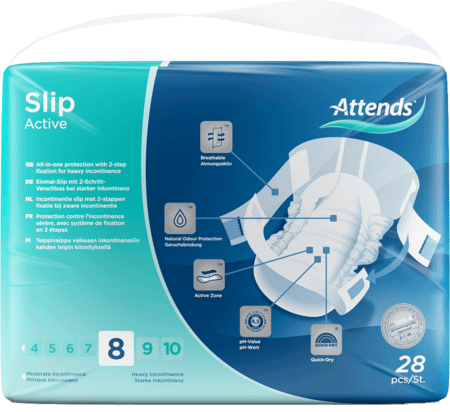 Attends Slip Active 8L 28  -  Attends