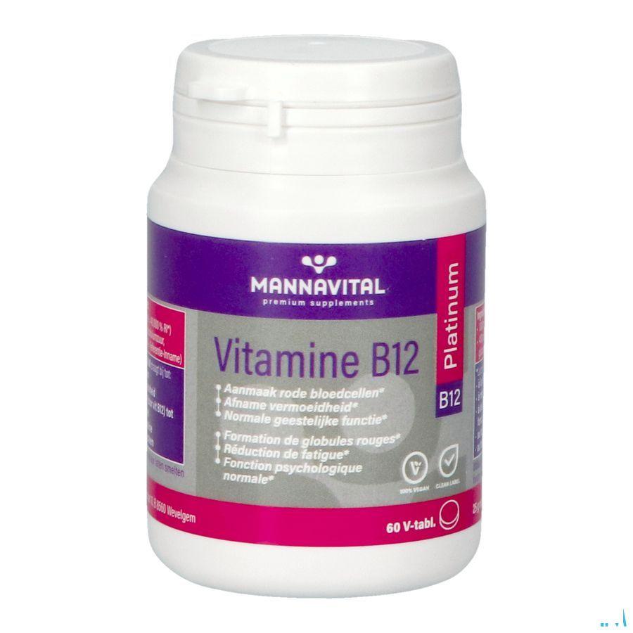 Mannavital Vitamine B12 Platinum V-Comp 60