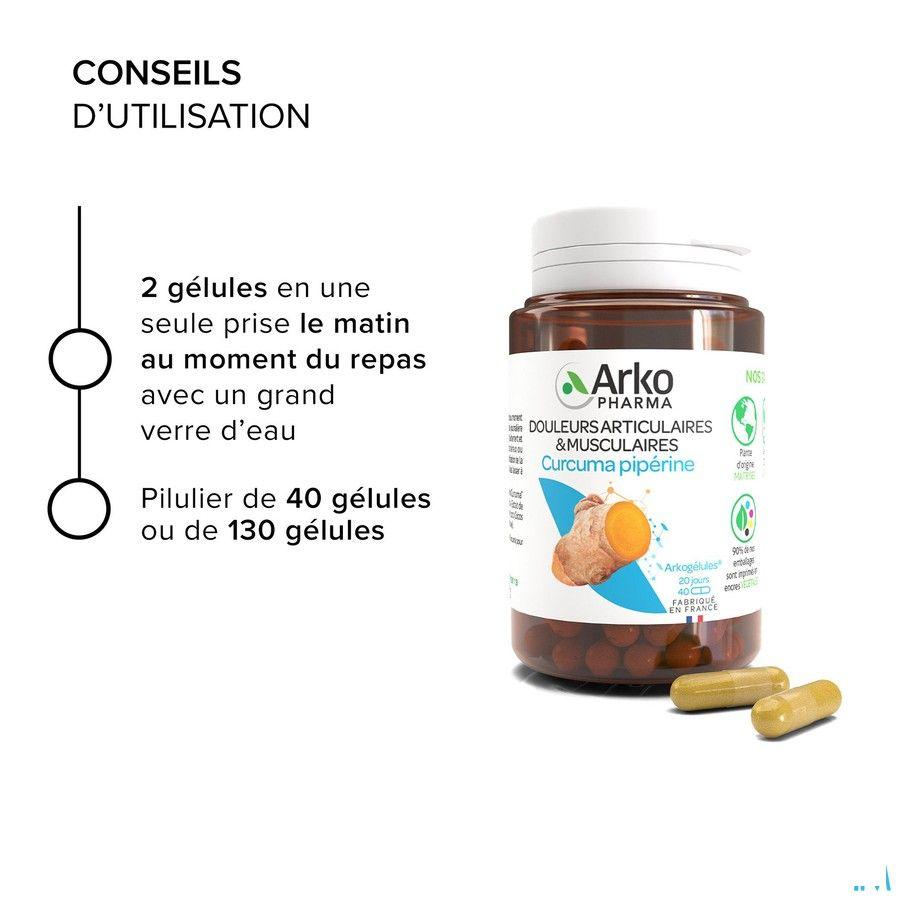 Arkocaps Curcuma Bio Capsule 40  -  Arkopharma