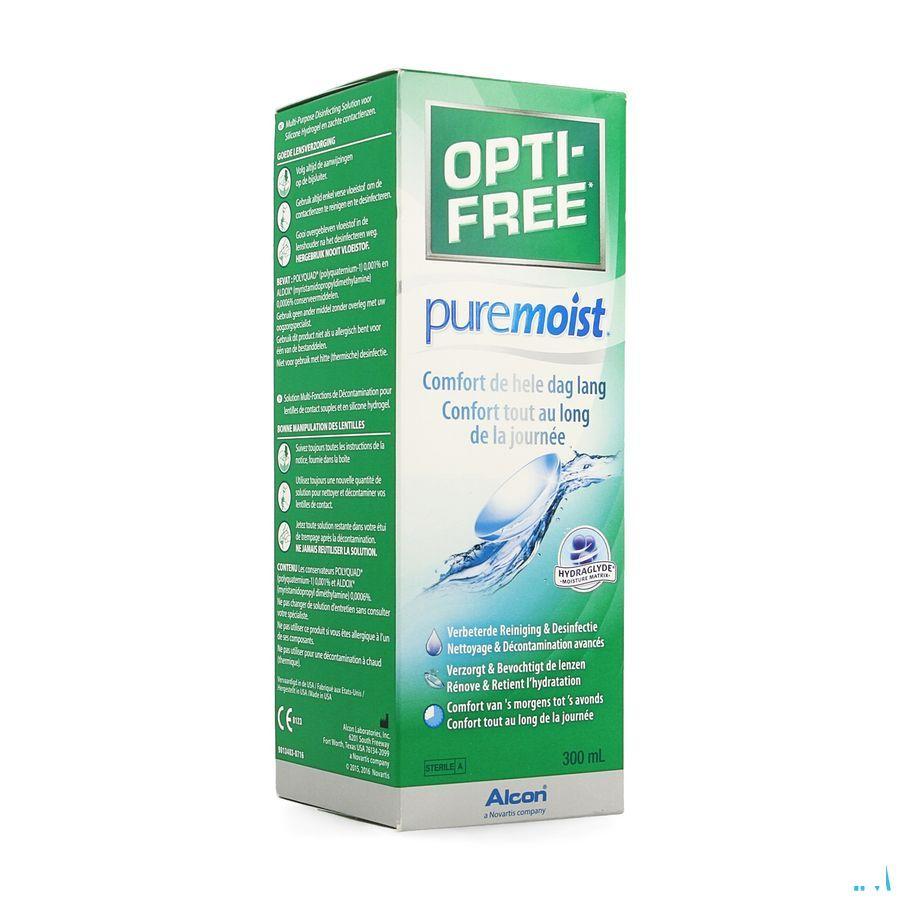 Opti-free Puremoist M.purpos.desinf.1x300 ml + etui 