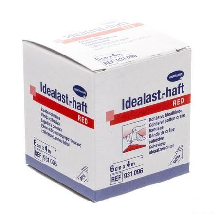 Idealast-haft Rood 6cmx4m 1 P/s  -  Hartmann