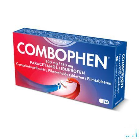 Combophen 500 mg/150 mg Filmomh Tabl 16