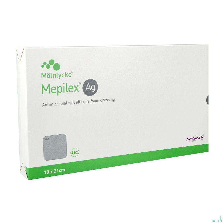 Mepilex Ag Pansement Steril 10,0x21,0cm 5 287221  -  Molnlycke Healthcare