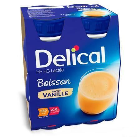 Delical Hphc 360 Vanilla 4X200 ml  -  Bs Nutrition