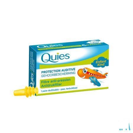 Quies Oordoppen Earplanes Voor Reis Kind 1 Paar  -  Quies
