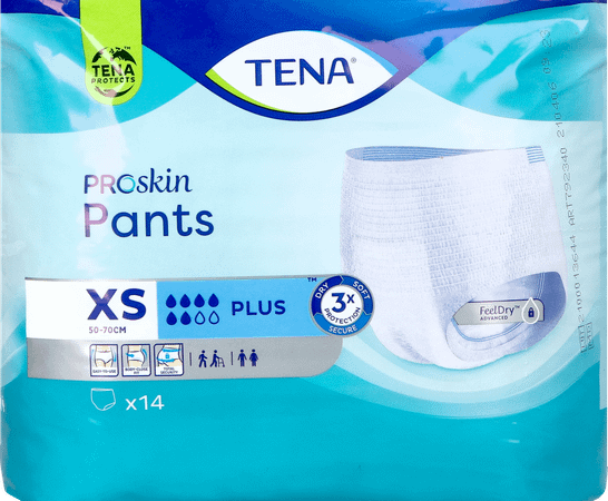 Tena Proskin Pants Plus Xs 14