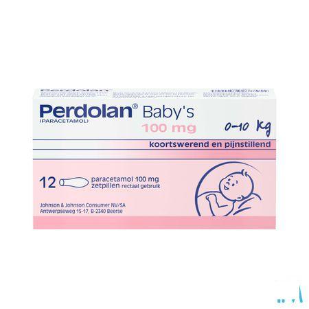 Perdolan Suppo Baby 12x100 mg