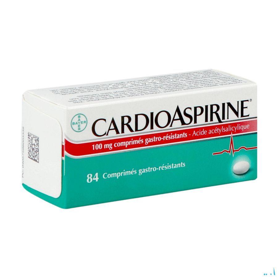 Cardioaspirine Gastro Resist. Comprimes 84 X 100 mg