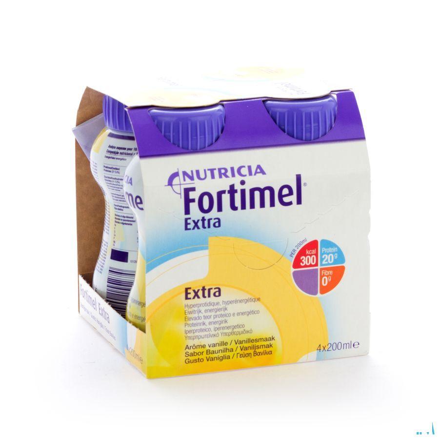 Fortimel Extra Vanille 4x200 ml 3248960  -  Nutricia