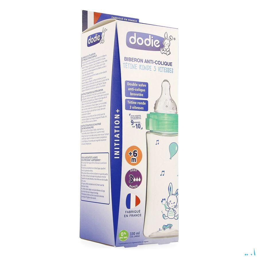 Dodie Zuigfles Initiatie+ Groen Valentijn 330 ml