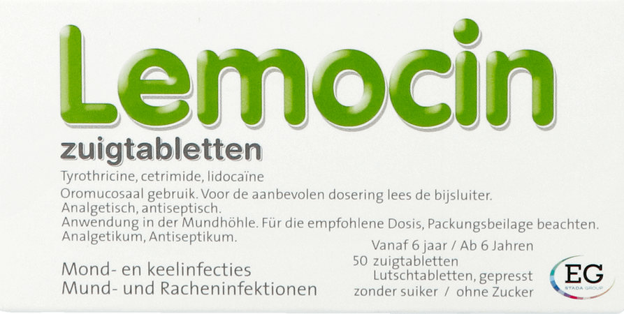 Lemocin Zuigtabl 50  -  EG