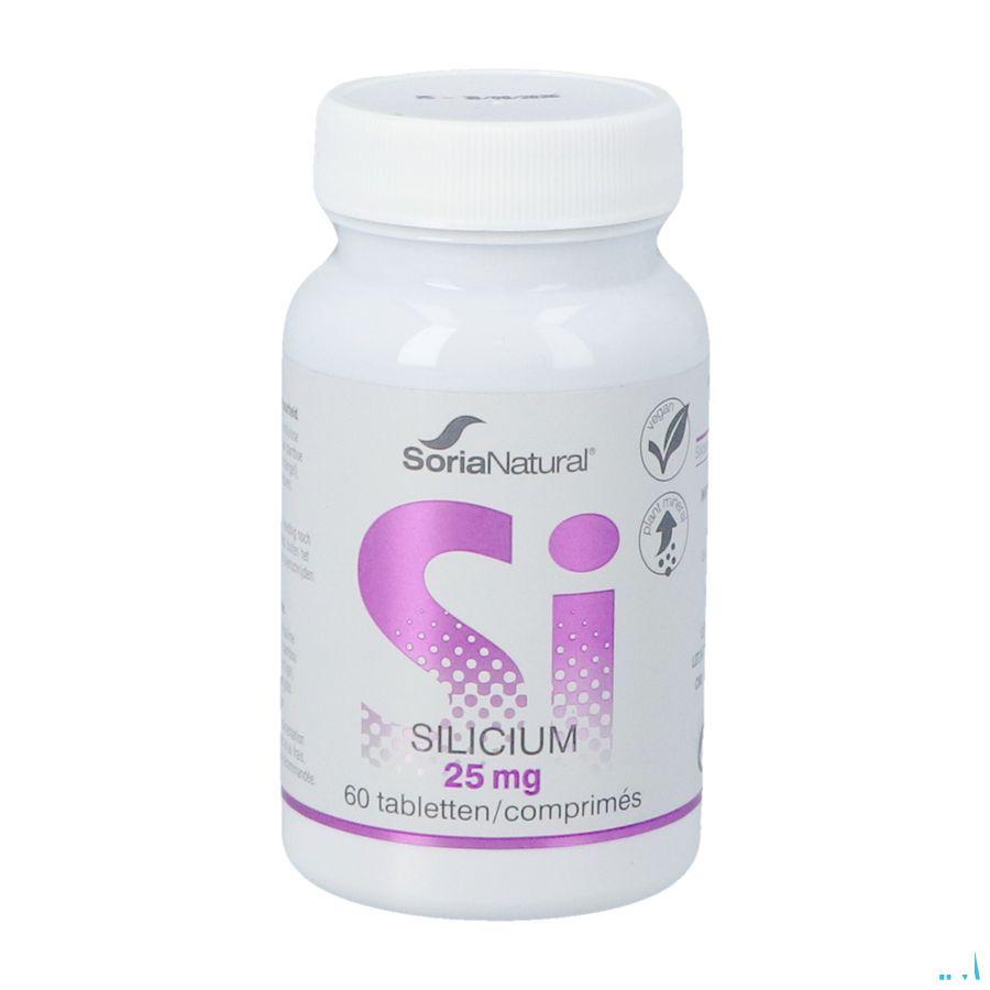 Soria Silicium 25Mg Tabl 60
