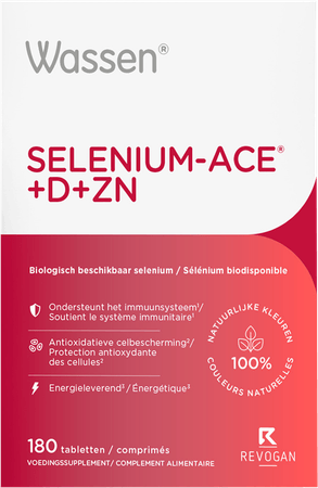 Selenium-Ace + D + Zn Comp 180 Revogan  -  Revogan