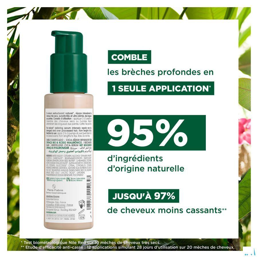 Klorane Capil. Cica Serum Herstel. Cupuacu 100 ml