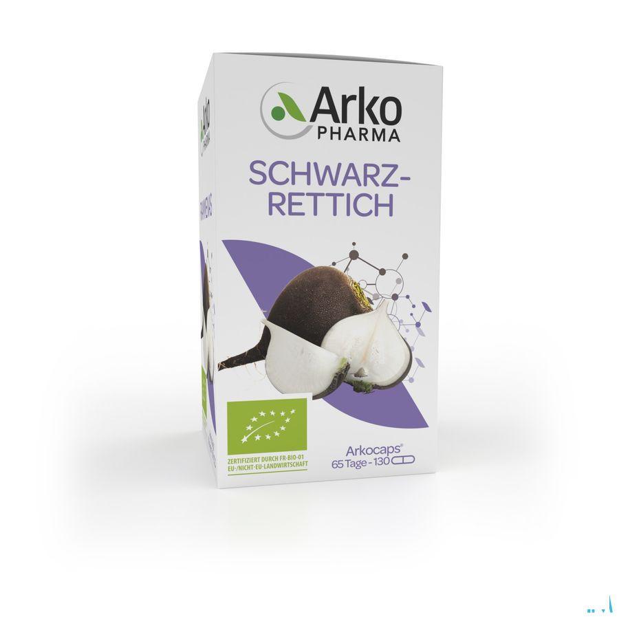 Arkogelules Radis Noir Bio Capsule 130  -  Arkopharma
