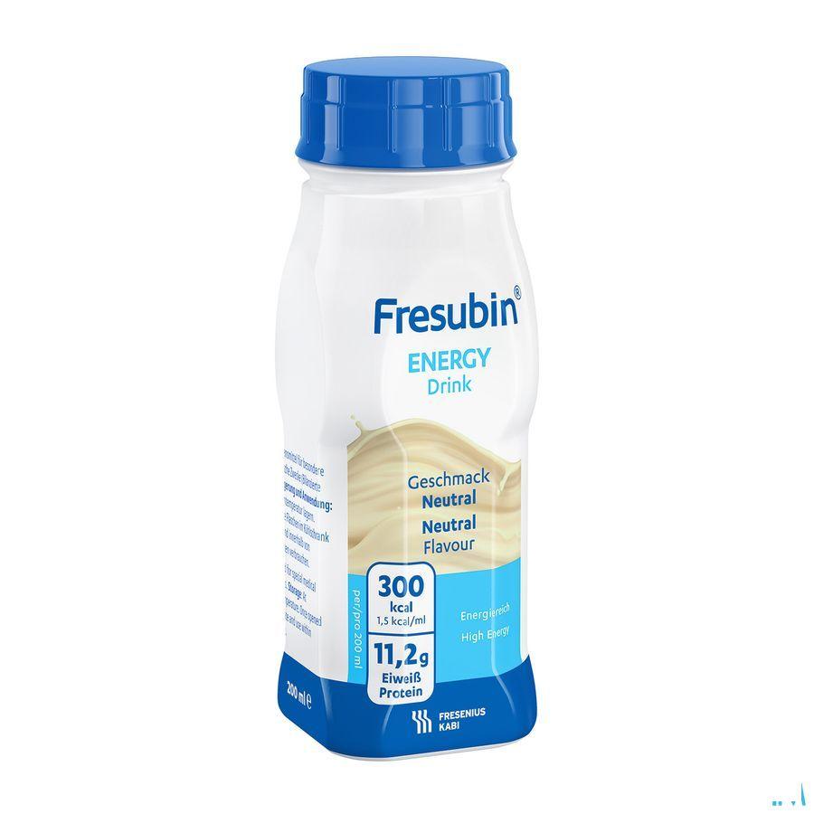 Fresubin Energy Drink Neutre Easybottle 4x200 ml  -  Fresenius