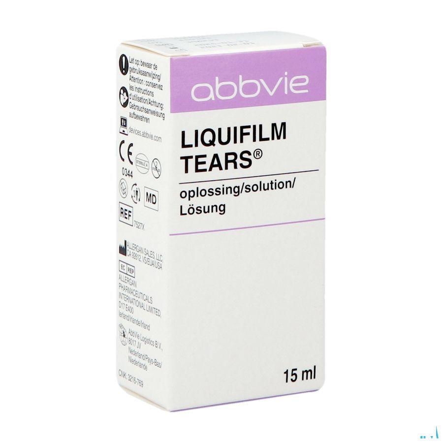 Liquifilm Tears Steriele Oplossing 15 ml