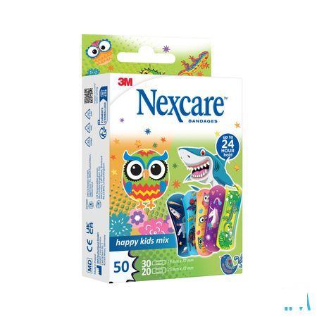 Nexcare 3M Happy Kids Mix Pleister 50 N3-50-2P