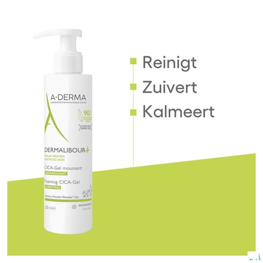 Aderma Dermalibour+ Cicagel Moussant 200ml  -  Aderma