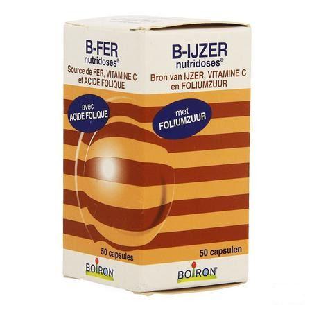 B-ijzer Nutridoses Capsule 50  -  Boiron