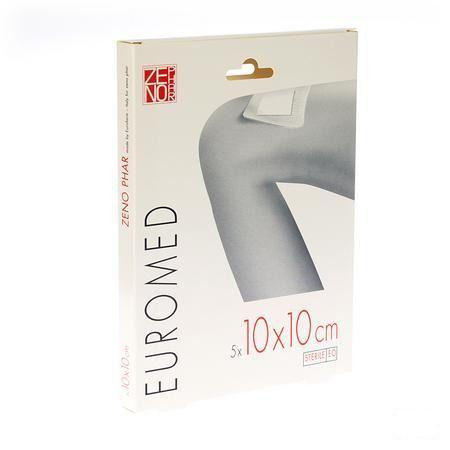 Euromed 10x10cm 5 Pansement D'ile Steril  -  I.D. Phar