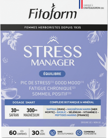 Stress Tabletten 60 Fitoform  -  Bioholistic Diffusion
