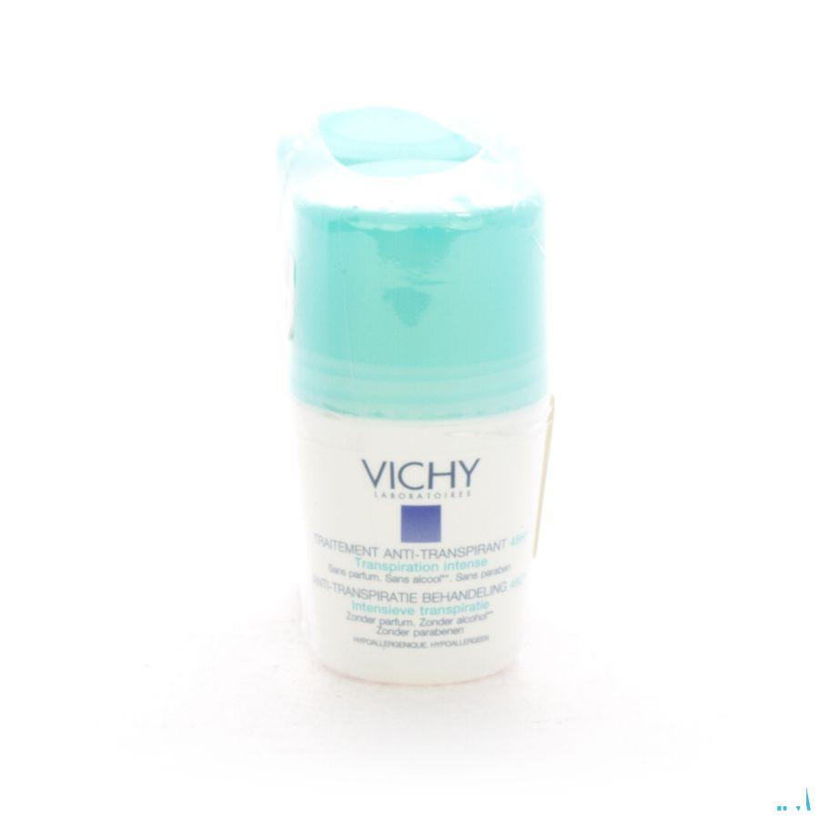 Vichy Deo Transp. Intense Roller 48U Duo 2X50 ml
