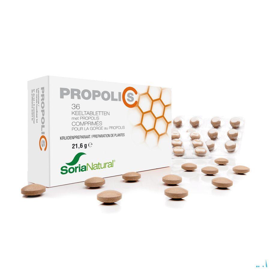 Soria Propolis C 36 Keeltabletten  -  Soria Bel