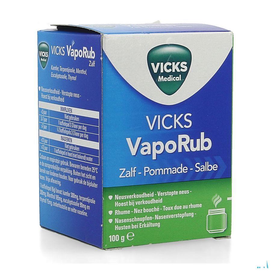 Vicks Vaporub Pommade - Zalf 100 gr