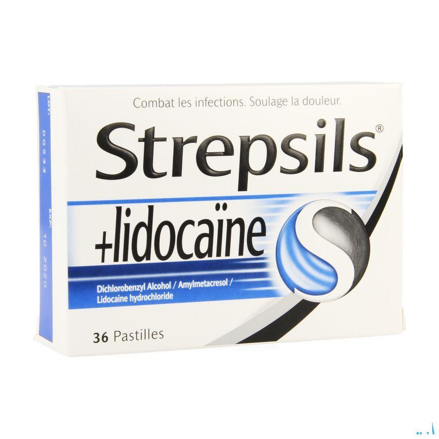 Strepsils + Lidocaine Pastille 36